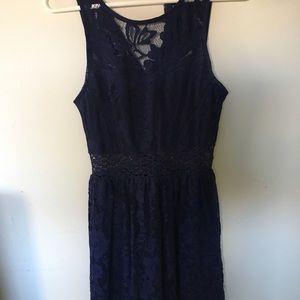 Super cute formal lace dress.
